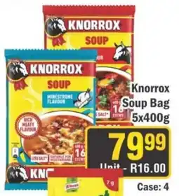 J&E Cash and Carry Knorrox Soup offer
