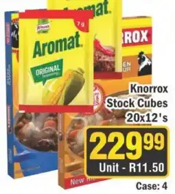J&E Cash and Carry Knorrox Stock Cubes offer