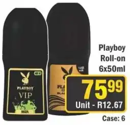 J&E Cash and Carry Playboy Roll-on offer