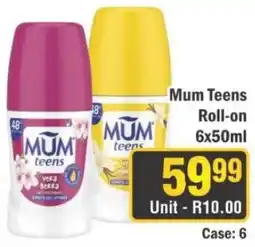 J&E Cash and Carry Mum Teens Roll-on offer