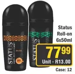 J&E Cash and Carry Status Roll-on offer