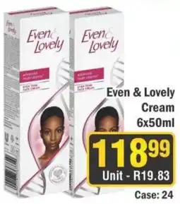 J&E Cash and Carry Even & Lovely Cream offer