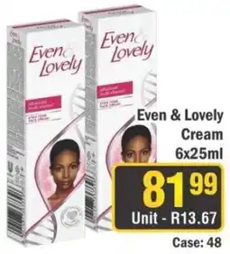 J&E Cash and Carry Even & Lovely Cream offer