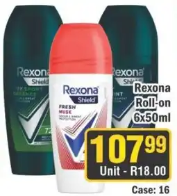 J&E Cash and Carry Rexona Roll-on offer