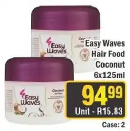 J&E Cash and Carry Easy Waves Hair Food Coconut offer