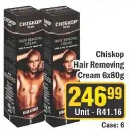J&E Cash and Carry Chiskop Hair Removing Cream offer