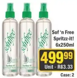 J&E Cash and Carry Sof 'n Free Spritzz-it! offer