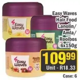 J&E Cash and Carry Easy Waves Hair Food Lanolin/Amla/Rooibos offer