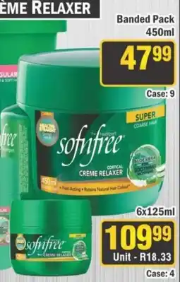 J&E Cash and Carry sofifree Creme Relaxer offer