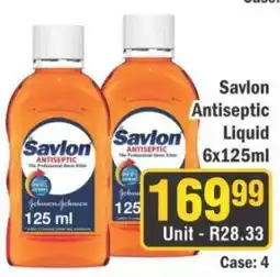 J&E Cash and Carry Savlon Antiseptic Liquid offer