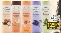 J&E Cash and Carry Bramley Body Lotion offer