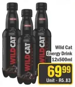 J&E Cash and Carry Wild Cat Energy Drink offer