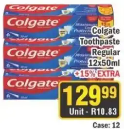 J&E Cash and Carry Colgate Toothpaste Regular offer