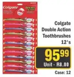 J&E Cash and Carry Colgate Double Action Toothbrushes offer