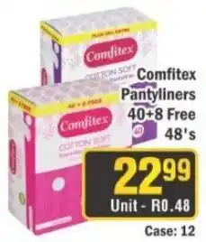 J&E Cash and Carry Comfitex Pantyliners offer