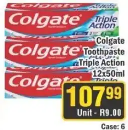 J&E Cash and Carry Colgate Toothpaste Triple Action offer