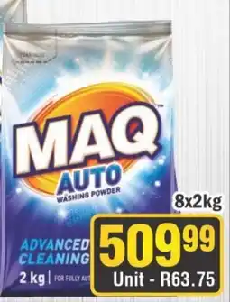 J&E Cash and Carry MAQ AUTO WASHING POWDER offer