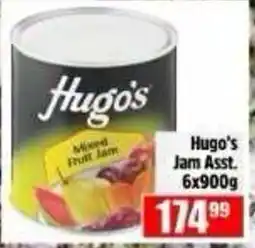 Devland Cash And Carry Hugo's Mixed Fruit Jam Assorted offer