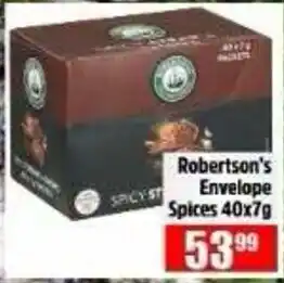 Devland Cash And Carry Robertson's Envelope Spices offer