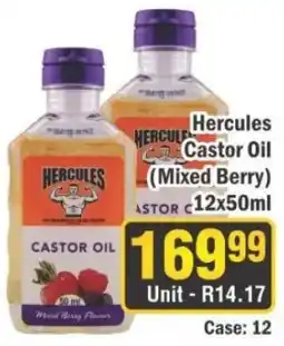 J&E Cash and Carry Hercules Castor Oil (Mixed Berry) offer
