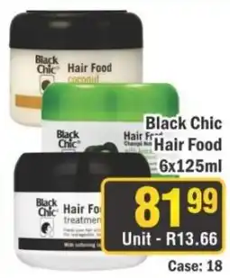 J&E Cash and Carry Black Chic Hair Food offer