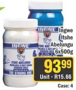 J&E Cash and Carry Ingwe Itshe Abelungu offer