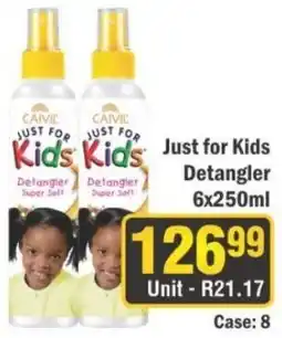J&E Cash and Carry Cavie Just for Kids Detangler Super Soft offer