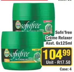 J&E Cash and Carry Sofn'free Crème Relaxer offer