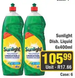J&E Cash and Carry Sunlight Dish. Liquid offer