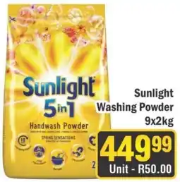J&E Cash and Carry Sunlight 5in1 Handwash Powder offer