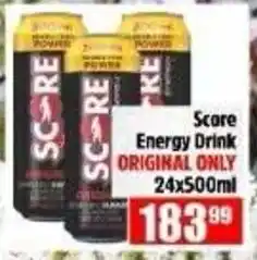 Devland Cash And Carry Score Energy Drink ORIGINAL ONLY offer