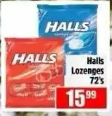 Devland Cash And Carry Halls Lozenges offer