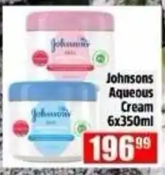 Devland Cash And Carry Johnsons Aqueous Cream offer