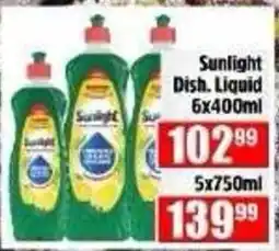 Devland Cash And Carry Sunlight Dish. Liquid offer
