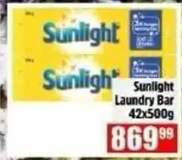 Devland Cash And Carry Sunlight Laundry Bar offer