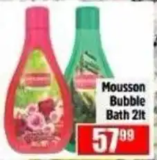 Devland Cash And Carry Mousson Bubble Bath 2lt offer