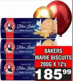 Advance Cash n Carry Bakers Blue Label Marie Biscuits offer