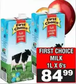 Advance Cash n Carry First Choice full cream milk offer