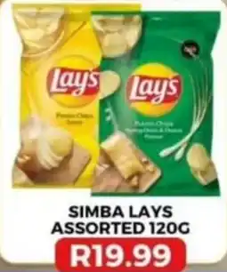 Saverite SIMBA LAYS Assorted offer