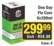 J&E Cash and Carry One Day Flu Cure offer