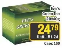 J&E Cash and Carry Eve's Green Tea offer