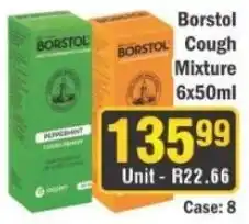 J&E Cash and Carry Borstol Cough Mixture offer