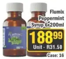 J&E Cash and Carry Flumix Peppermint Syrup offer