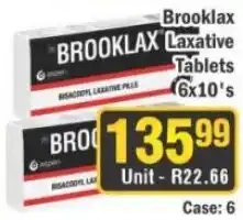 J&E Cash and Carry Brooklax Laxative Tablets offer