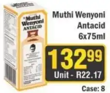 J&E Cash and Carry Muthi Wenyoni Antacid offer