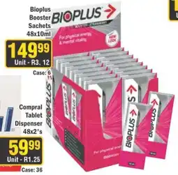 J&E Cash and Carry Bioplus Booster Sachets offer
