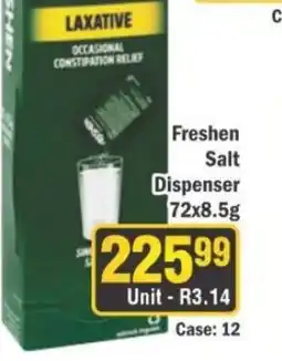 J&E Cash and Carry Laxative Freshen Salt Dispenser offer