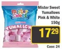 J&E Cash and Carry Mister Sweet Yumallows Pink & White offer