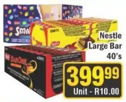 J&E Cash and Carry Nestle Large Bar 40's offer