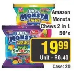 J&E Cash and Carry Amazon Monsta Chews offer